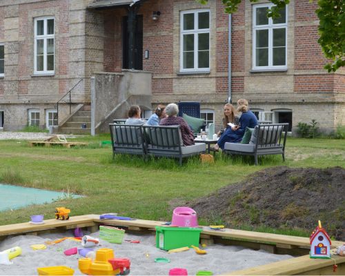 Siden 2018 har kvinder og børn kunnet bo i Dannerboligerne efter de flytter fra et krisecenter